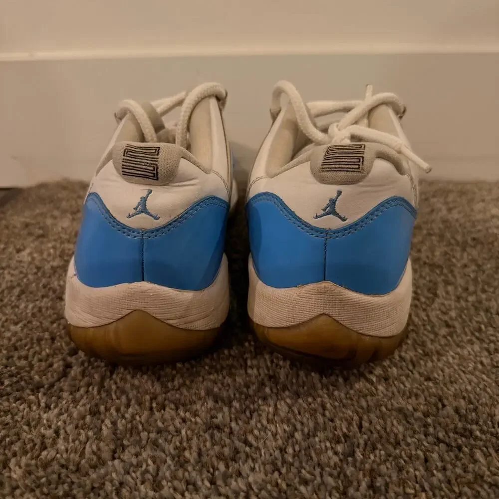 NIKE Men's Air Jordan 11 Retro Low UNC 2017 Shoes Size 10